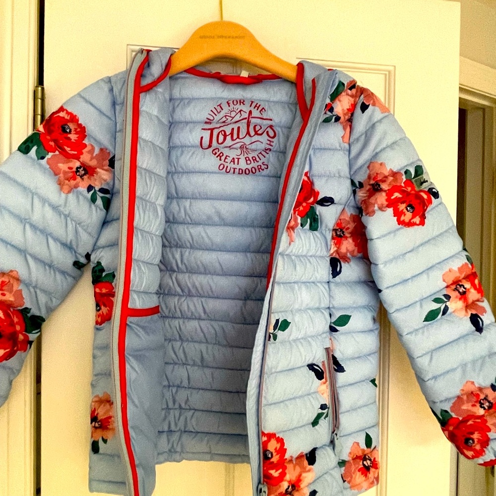 Joules packaway padded jacket size 10